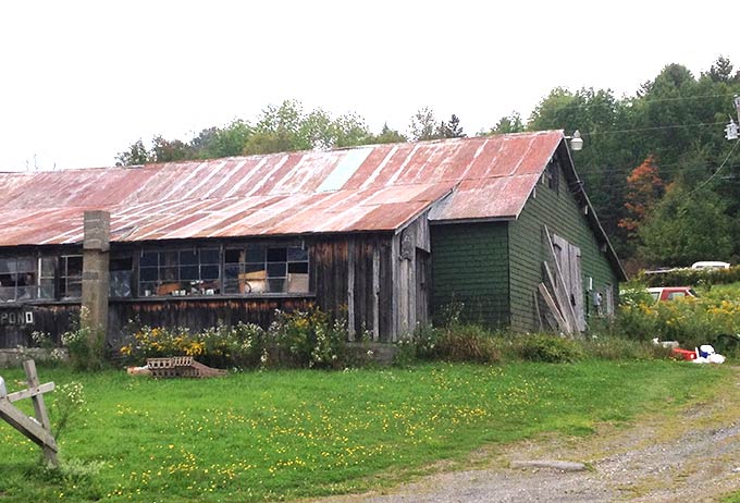 Cabot Creamery in Cabot, Vermont is a lovely little (cheddar) slice of rural New England.