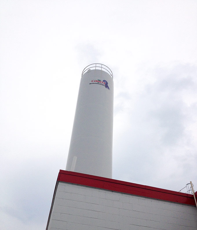 Cabot Creamery in Cabot, Vermont is a lovely little (cheddar) slice of rural New England.