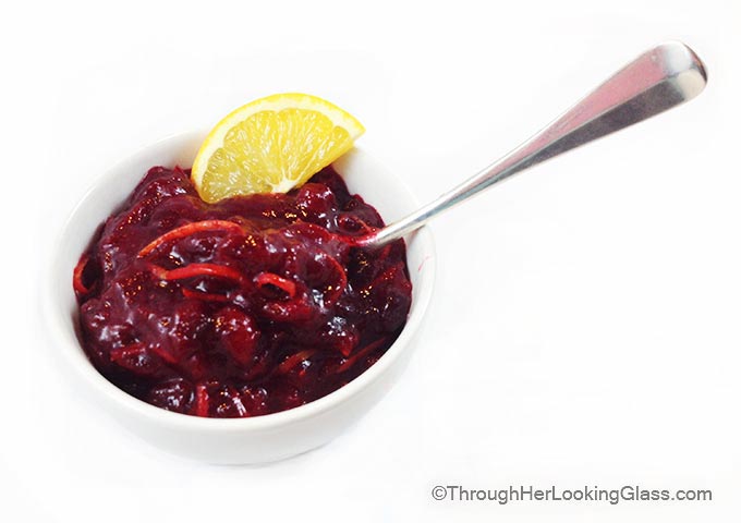 Nothing compares to fresh cranberry sauce with Thanksgiving dinner. Make yours ahead and enjoy with the feast.