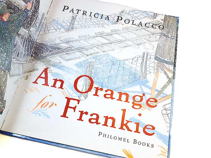 Powerful children's Christmas Book. An Orange for Frankie: lessons about giving & sacrifice in a winsome way.