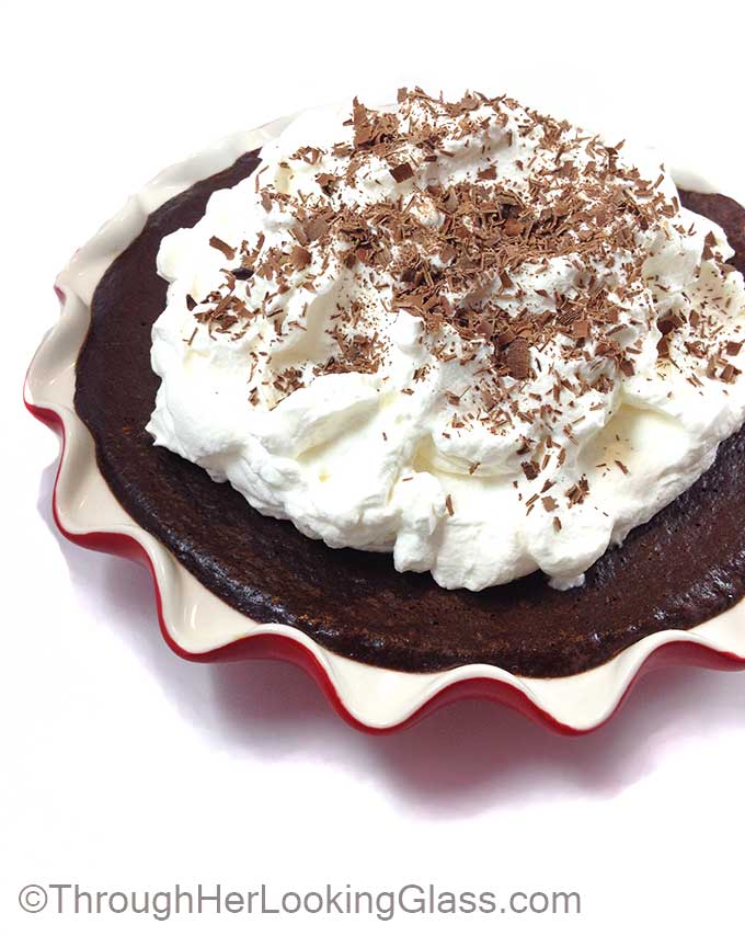 Indulgent Flourless Dark Chocolate Cake. Rich and decadent. Gluten free. Easy to bake.