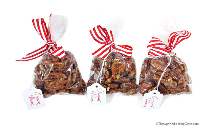 Sugared Pecans: a wonderful treat at Christmas or anytime.