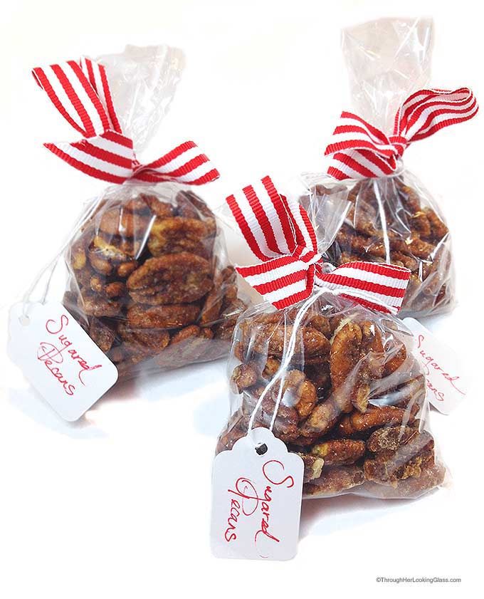 Sugared Pecans: a wonderful treat at Christmas or anytime.