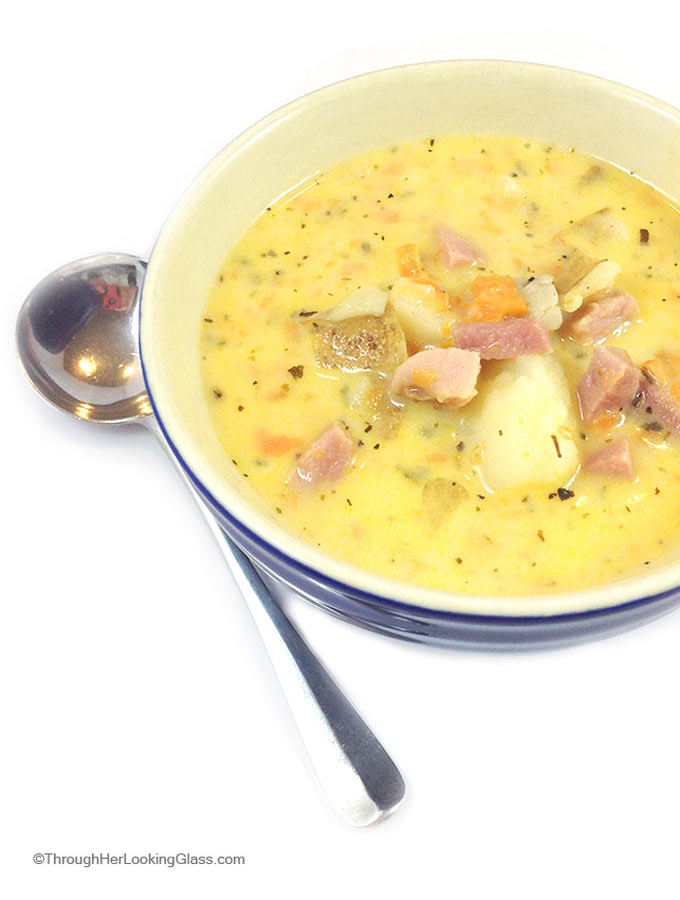 Best Eva Ham and Cheese Soup. Chock full of veggies, Ham and Cheese Soup works for a crowd. Perfect in the fall and winer. Serve with bread and a salad.