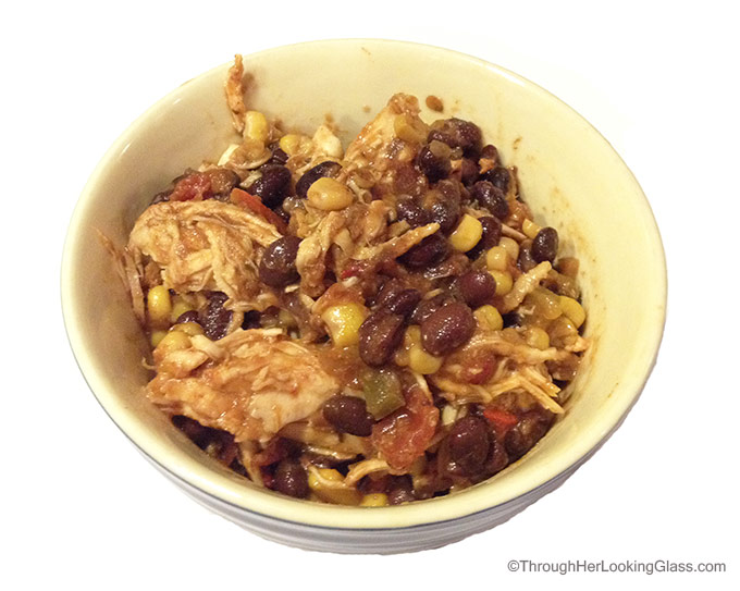 Mexican Shredded Chicken. Tastes great, easy and versatile. Cooks in the crockpot all day. Serve with tacos, as a casserole or use as a salad topping.