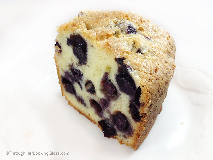 If you're a blueberry lover, this delicious Blueberry Pound Cake is for you. It's a moist, dense, buttery pound cake packed with plump, juicy blueberries.