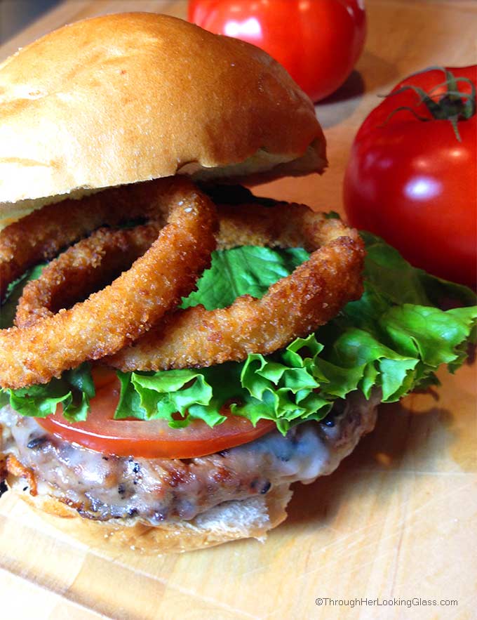 Best burger! Juicy Grilled Turkey & Beef Burgers. Turkey keeps a juicy burger, cuts down on fat. 85% lean ground beef preserves that meaty big beef taste.