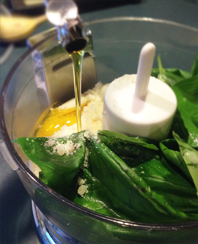 This Caprese Pasta Salad Recipe: perfect side incorporating your garden basil! Fresh basil pesto, pasta, sun-ripened tomatoes and fresh mozzarella. Delish!