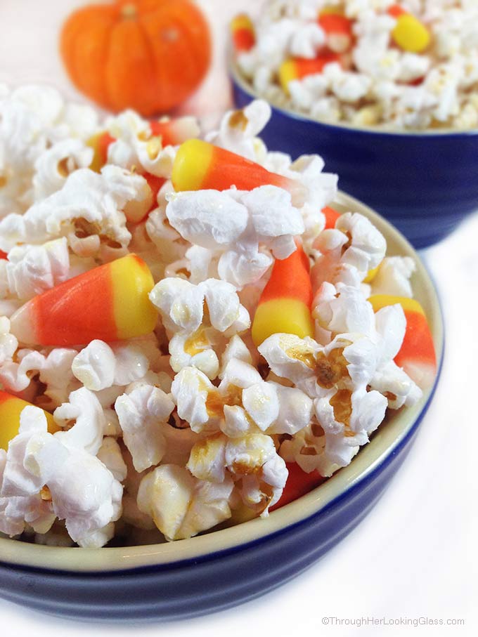 Popcorn Candy Corn Bags, Halloween