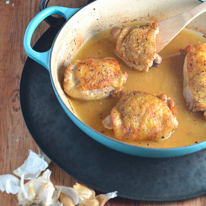 Chicken Stock Recipe (Bone Broth) - Delicious Table