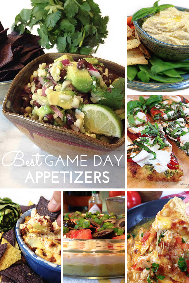 Best Game Day Appetizers. Heat up some wings and cheese sticks for the big game, plus some fabulous fresh appetizers. Best, easiest game day recipes!