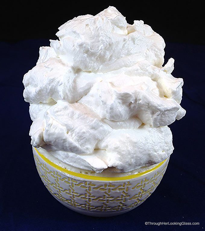 Stabilized Whipped Cream - Shugary Sweets