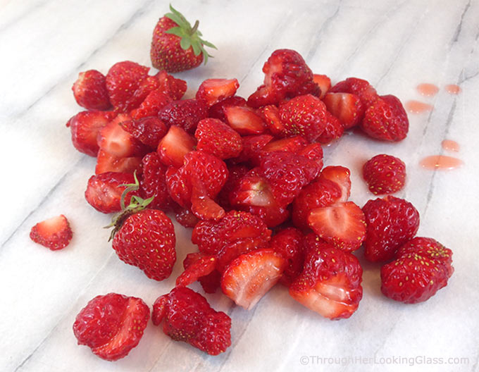 Refreshing Strawberry Basil Lemonade: perfect summer mocktail for everyone! Fresh basil steeps in strawberry simple syrup for an unusually delicious sipper!