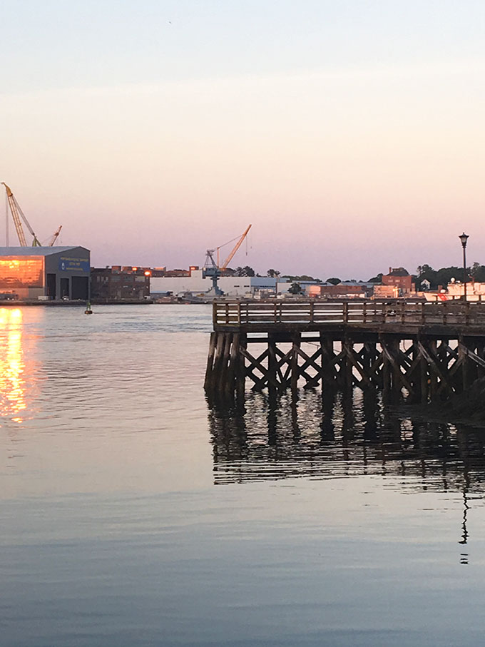 Portsmouth, NH: a quaint and beautiful old town with character. I love the beautiful architecture of this coastal New England city overlooking the harbor.