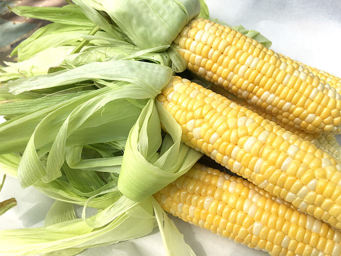 This Charred Mexican Street Corn Recipe is so easy! Grilled corn on the cob w/crumbled cotija, sprinkled w/chili powder, spritzed with lime. Heavenly!