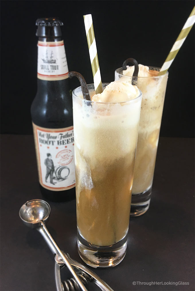 Not Your Father's Root Beer Float Recipe: swoon-worthy adult root beer float, guaranteed to please all the root beer lovers. Is it 5 o'clock yet? (Does it matter?)