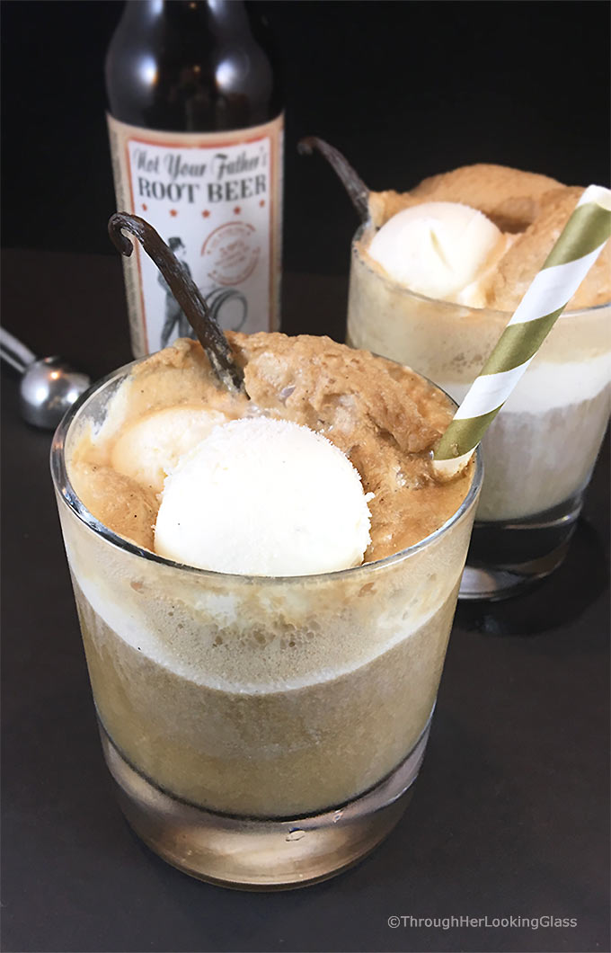 Not Your Father's Root Beer Float Recipe: swoon-worthy adult root beer float, guaranteed to please all the root beer lovers. Is it 5 o'clock yet? (Does it matter?)