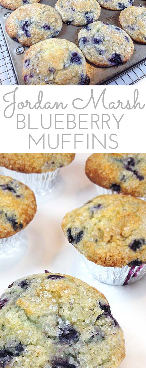 Jordan Marsh's Blueberry Muffins - Muffin Tops - Friends Food Family