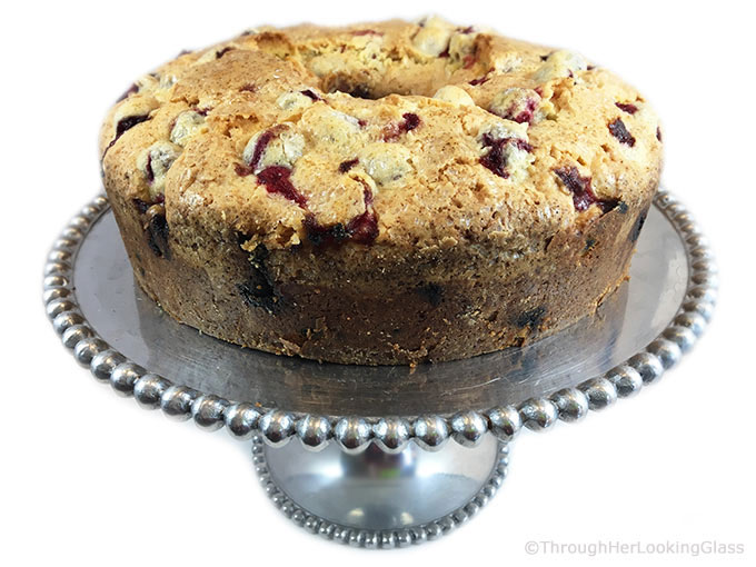 Sugared Cranberry Pound Cake. From-scratch, buttery almond-flavored pound cake is studded with sugared cranberries for a sweet and tart treat that's irresistible on your holiday dessert table