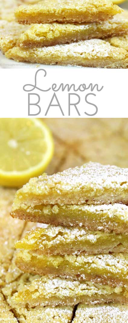 Lemon Slice Recipe: rich and lemony, these buttery Lemon Slices will take you back to the glass case at the old-fashioned bakery. Fresh lemon juice & zest!