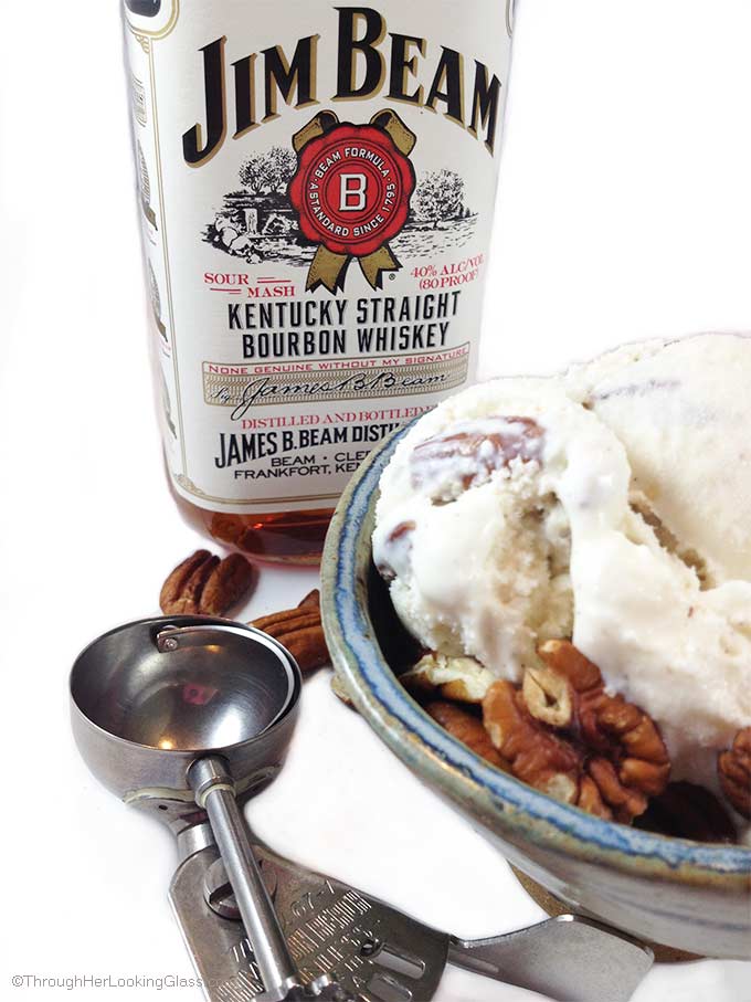 Jim Beam Toasted Pecan Ice Cream - Through Her Looking Glass