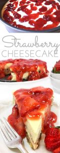 Strawberry Cheesecake Recipe - Through Her Looking Glass