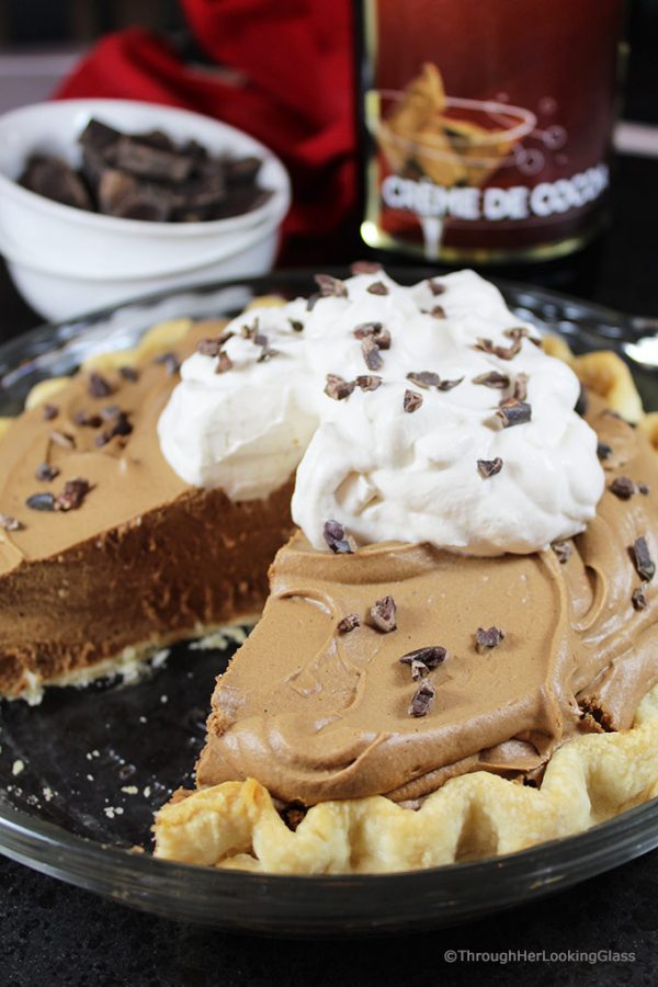 Bar Harbor French Silk Pie Recipe - Through Her Looking Glass